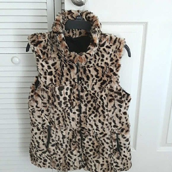 leopard print vest - Picture 2 of 9